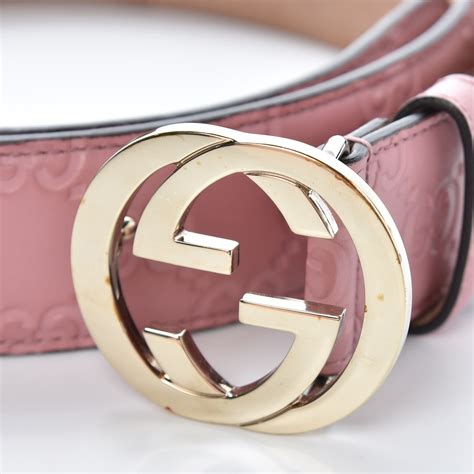 pink gucci belt cheap|gucci interlocking belt pink.